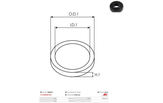 Repair kit, alternator, Image 2