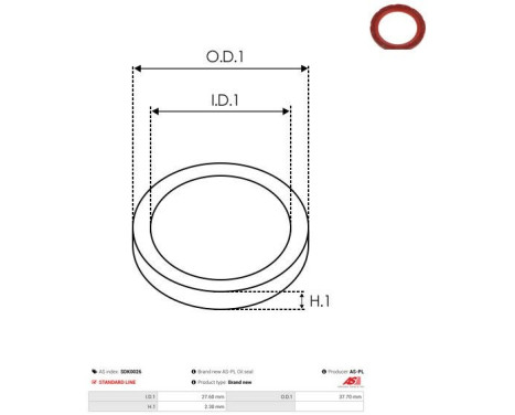 Repair kit, alternator, Image 2