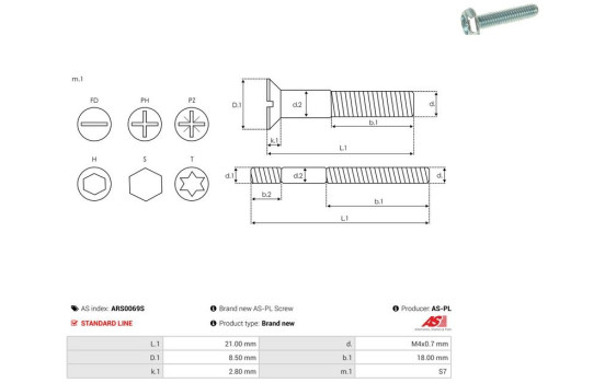 Repair kit, alternator, Image 2