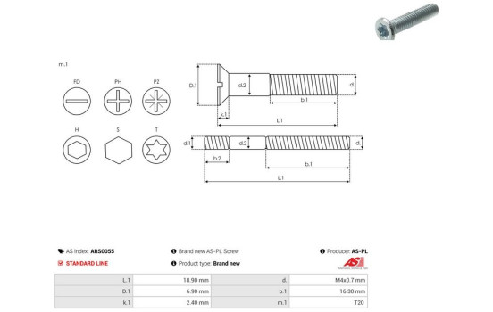 Repair kit, alternator, Image 2