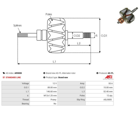 Rotor, generator, Image 2