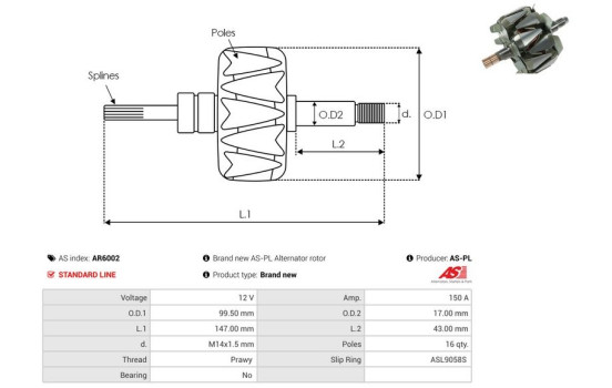 Rotor, generator, Image 2