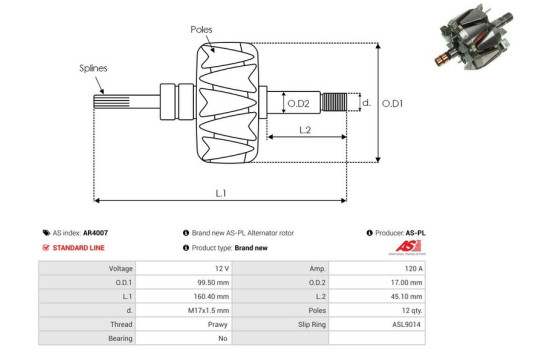 Rotor, generator, Image 2