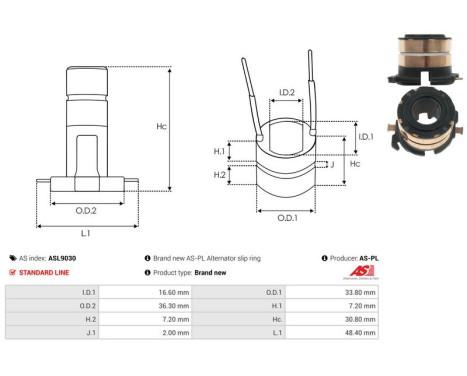 Slip ring, generator, Image 3
