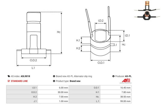 Slip ring, generator, Image 3