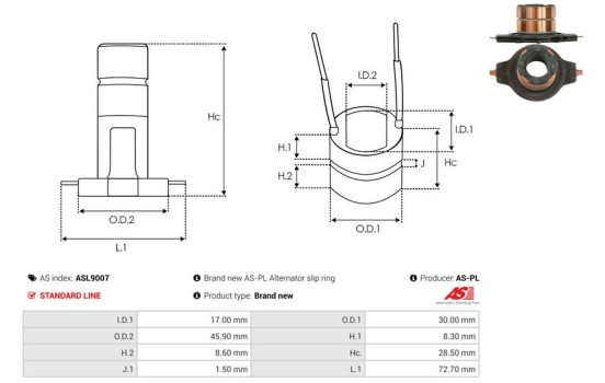 Slip ring, generator, Image 3