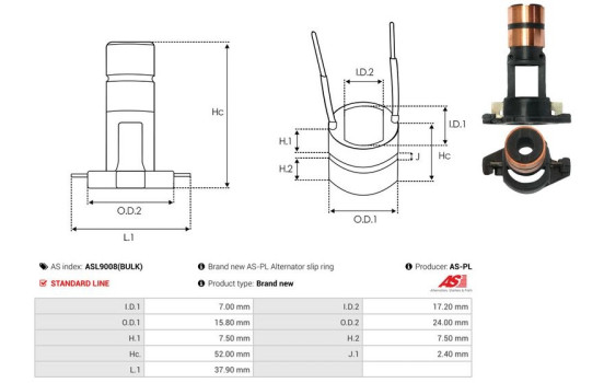 Slip ring, generator, Image 3