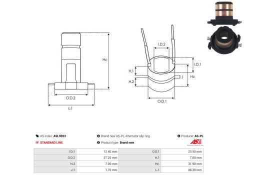 Slip ring, generator, Image 3