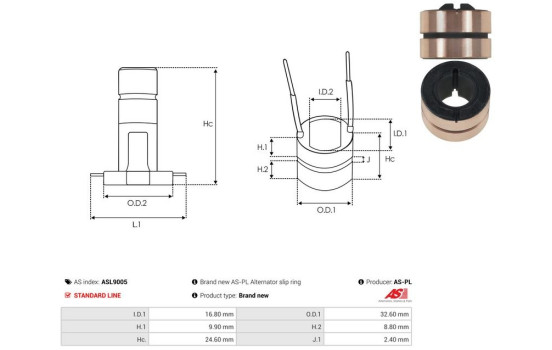 Slip ring, generator, Image 3