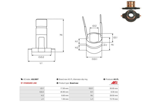 Slip ring, generator, Image 3