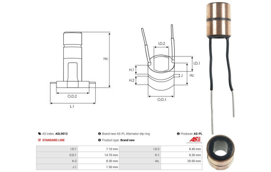 Slip ring, generator, Image 3
