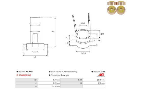 Slip ring, generator, Image 3