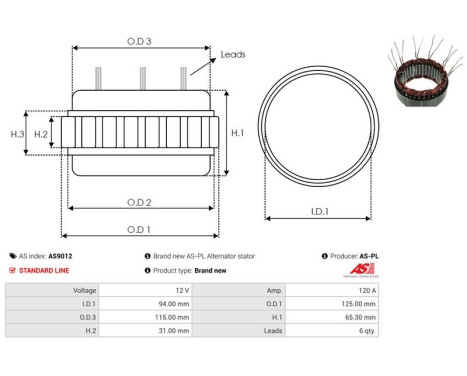 Stator, generator, Image 2