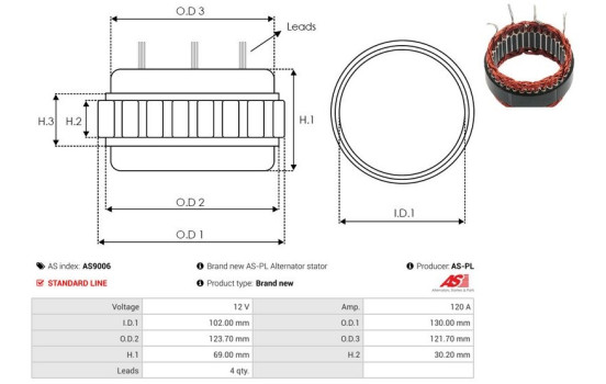 Stator, generator, Image 2