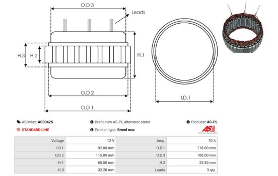 Stator, generator, Image 2
