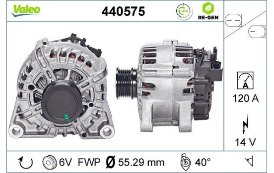 ALT-RAIN-FORD-C,MAX2,FIEST6,TRNSIT 440575 Valeo, Image 3
