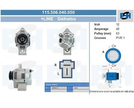 Alternator 115.506.040.050 PlusLine, Image 4