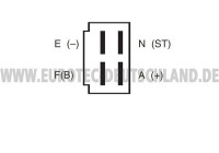 Alternator 12060081 Eurotec