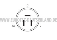 Alternator 12060607 Eurotec