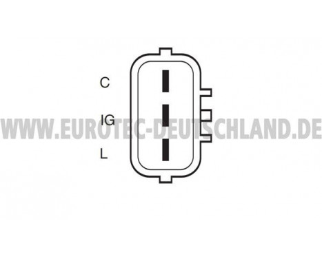 Alternator 12061013 Eurotec, Image 2