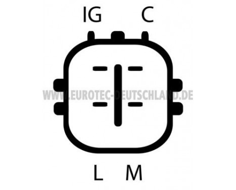 Alternator 12061114 Eurotec, Image 2