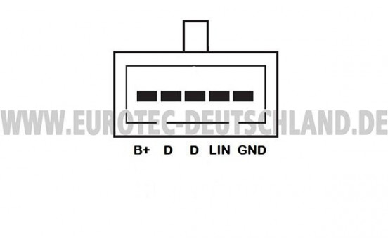 Alternator 12090692 Eurotec
