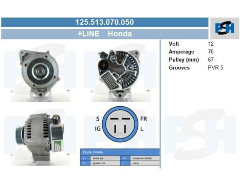 Alternator 125.513.070.050 PlusLine, Image 4
