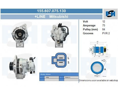Alternator 155.607.075.130 PlusLine, Image 13