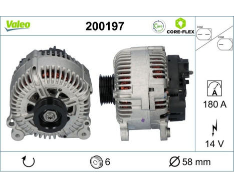 Alternator 200197 Valeo, Image 5