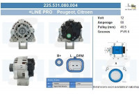 Alternator 225.531.080.004 PlusLine