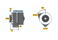 Alternator 3314 Bosch