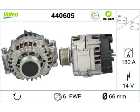 Alternator 440605 Valeo, Image 5