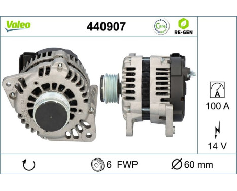 Alternator 440907 Valeo, Image 5