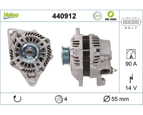Alternator 440912 Valeo, Image 2