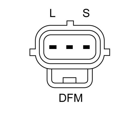 Alternator 4537 Bosch, Image 2