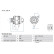 Alternator 4561 Bosch, Thumbnail 2