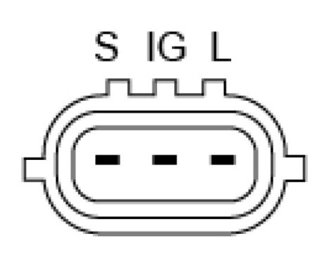 Alternator 4589 Bosch, Image 2