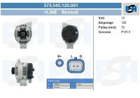 Alternator 575.545.120.001 PlusLine