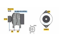 Alternator 8045 Bosch
