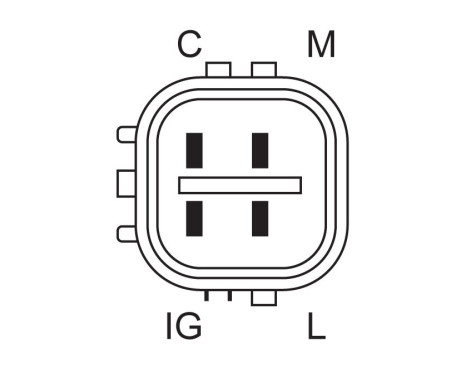 Alternator 8057 Bosch, Image 2
