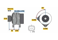 Alternator 8111 Bosch