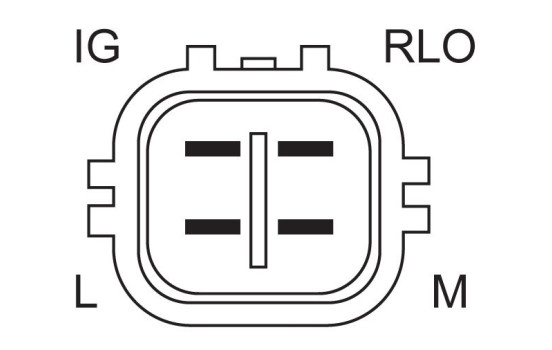 Alternator 8235 Bosch, Image 2