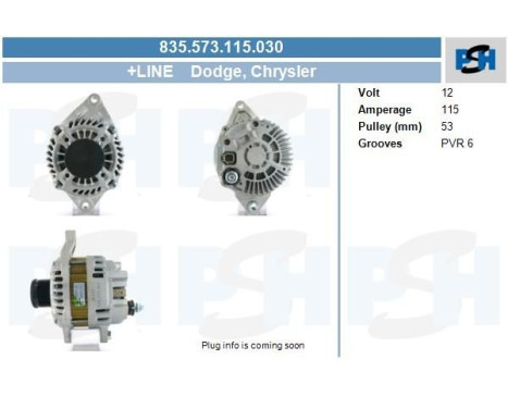 Alternator 835.573.115.030 PlusLine, Image 4