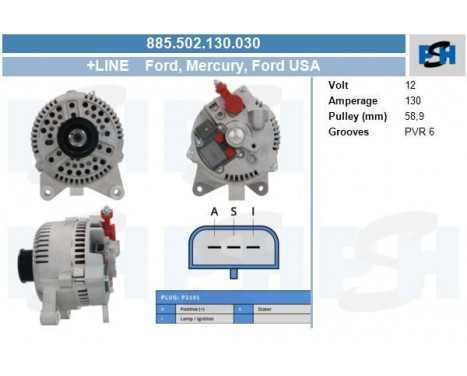 Alternator 885.502.130.030 PlusLine, Image 5