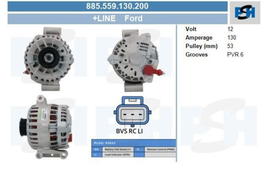 Alternator 885.559.130.200 PlusLine, Image 5