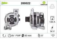 Alternator / Alternator 200022 Valeo