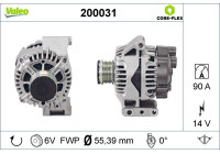 Alternator / Alternator 200031 Valeo