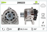 Alternator / Alternator 200223 Valeo