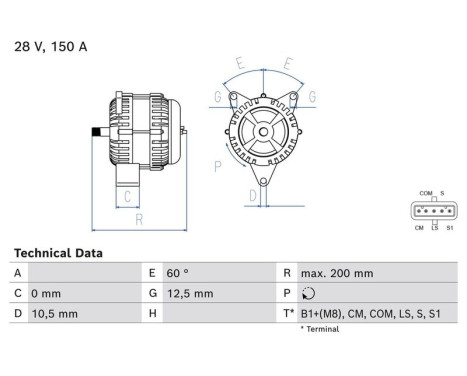 Alternator / Alternator 8530 Bosch