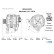 Alternator BMW 120A, Thumbnail 6